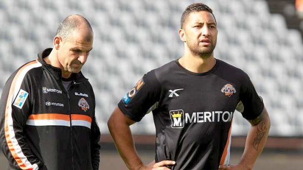 No deal: Benji Marshall says he believed he would stay with the Tigers until 2017.