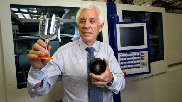 Robert Wilson's Victorian company Palm Products has been reducing its reliance on the car industry. It now also makes designer drinking glasses.
