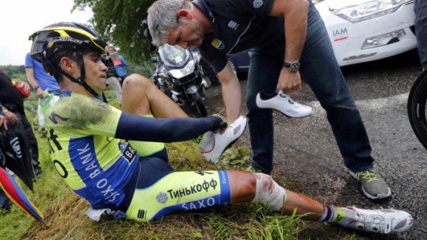 Alberto Contador will miss the Vuelta a Espana.
