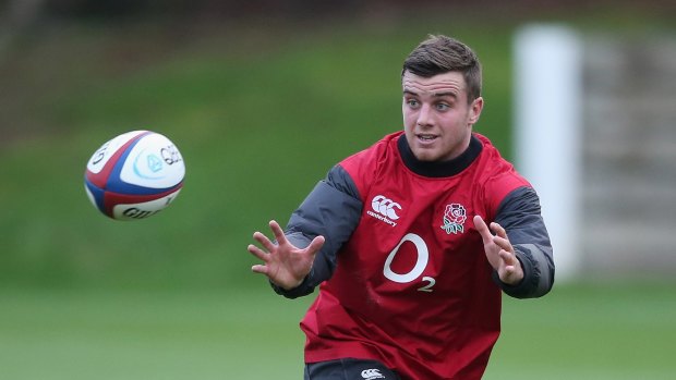 FIRST CHOICE: 21-year-old George Ford will start at No 10 for England against Samoa, pushing Owen Farrell to second-five.
