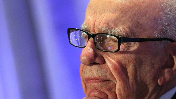 Profit is on the rise at Rupert Murdoch's News Corp.