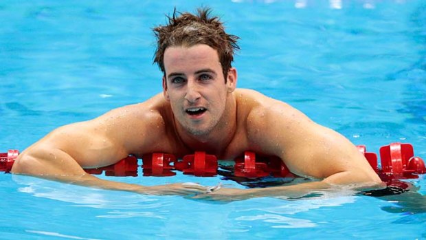 Quick silver &#8230; James Magnussen was the face of the Australian swim team in London.