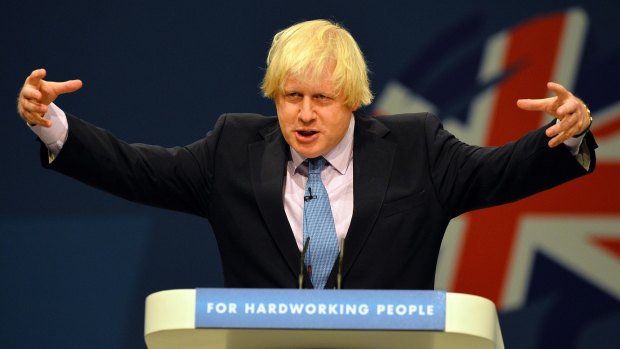 Star player: Boris Johnson says he will stand for election to the House of Commons