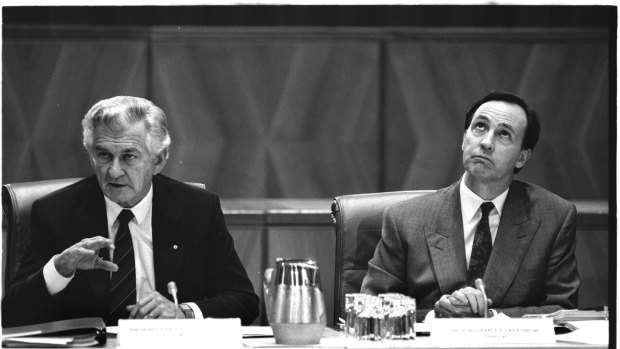 "The recession we had to have": Bob Hawke and his Treasurer Paul Keating battled Australia's last recession, which paved the way for a low-inflation, productivity-driven expansion.