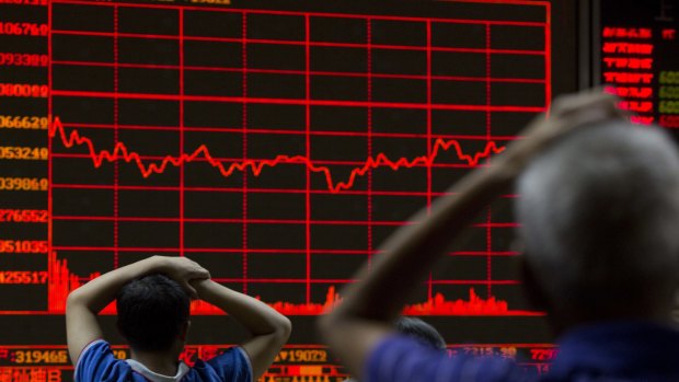 "This is a high-magnitude event for financial markets.": Global shares fell dramatically on Friday. 