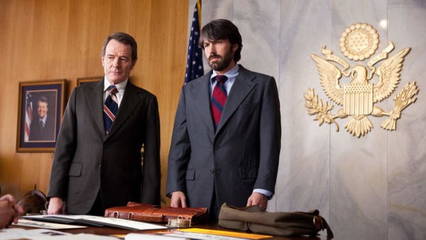 Political contender &#8230; Bryan Cranston and Ben Affleck in best-picture favourite<i> Argo</i>.
