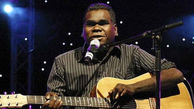 Geoffrey Gurrumul Yunupingu, photographed by <a href="http://www.helenpage.com.au/">Helen Page</a>