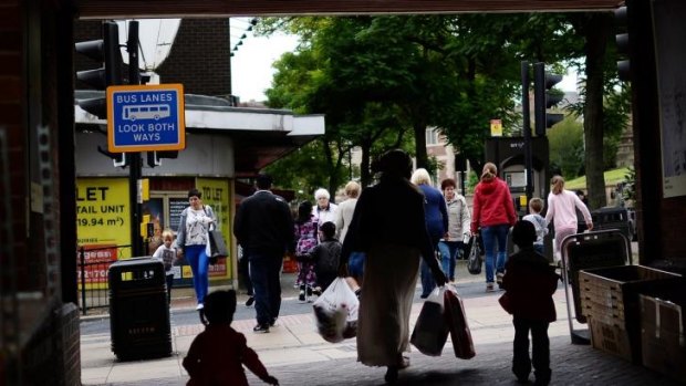 Rotherham, a borough of 250,000 people, sits in England's industrial north.