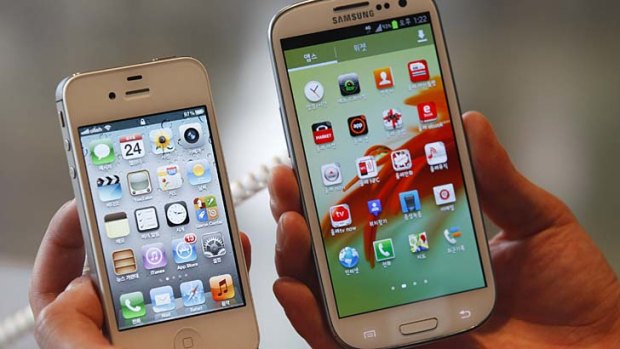 Saturation ... Apple and Samsung dominate the smartphone market.