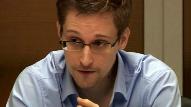 Former security contractor Edward Snowden.
