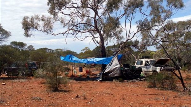 Mr Graham's vehicle was found at a campsite north-east of Menzies.