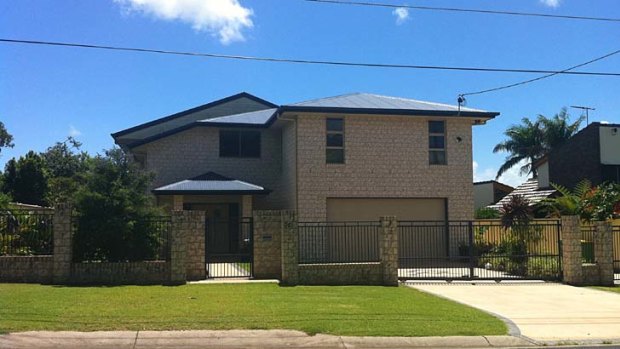 Director of Air Australia, Michael James, was not answering the door to his $1.25 million house in Brisbane's east this morning.