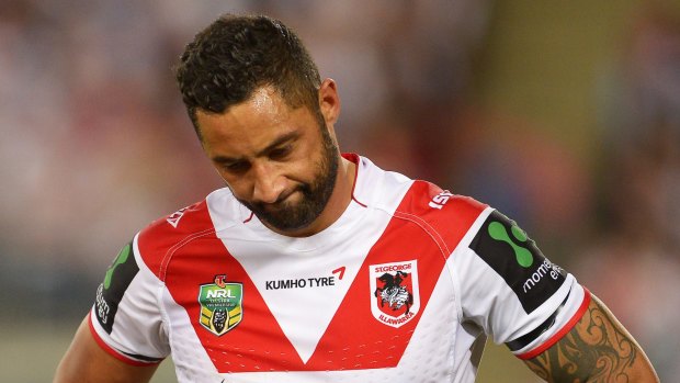 Future unclear: Benji Marshall is none the wiser about his place at the Dragons.