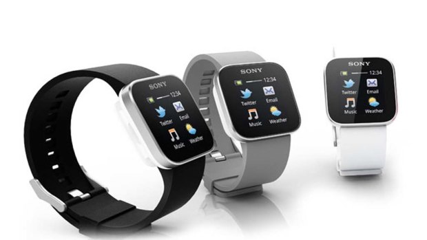 Sony's Android-powered SmartWatch.