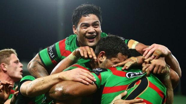 Energiser Bunnies: The Rabbitohs are on track to win their first premiership since 1971.