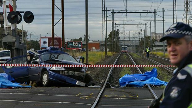 Three people died in this St Albans crossing smash in 2004.