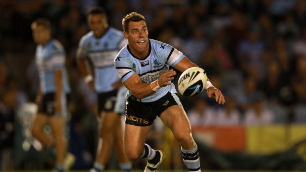 Helping hand: Sharks hooker John Morris will perform assistant coaching duties while he's out injured.