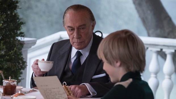 Christopher Plummer, left, and Charlie Shotwell star in <i>All the Money in the World</I>.