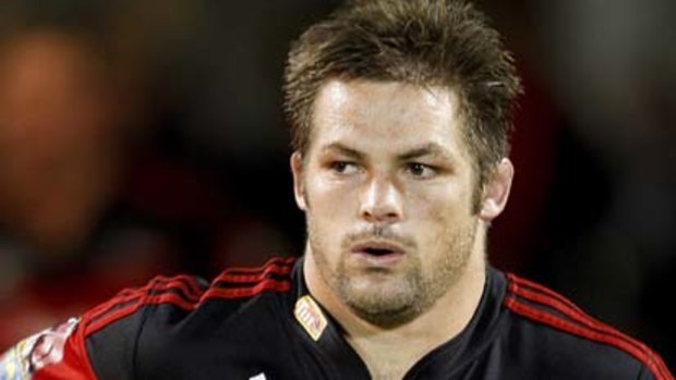 Richie McCaw is back in the Crusaders' No.7 jersey for the first time during the 2010 Super 14 competition.