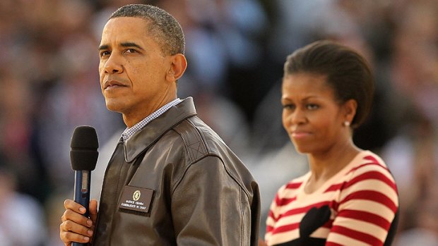 The book claims President Obama felt guilty about the sacrifices his wife had made for him.