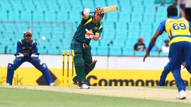Face off ... Australia will take on Sri Lanka in an international T20 match in Sydney.