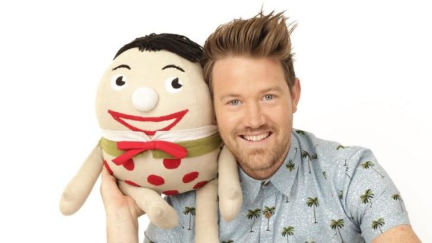 New <I>Play School</I> host Eddie Perfect wants the show to foster imagination and kindness.