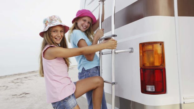 The RV holiday is growing in popularity, especially for bigger families.