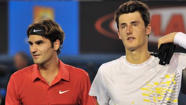 "Having played all the top four guys now and Roger twice, I think there is a lot for me in the future" ... Bernard Tomic.