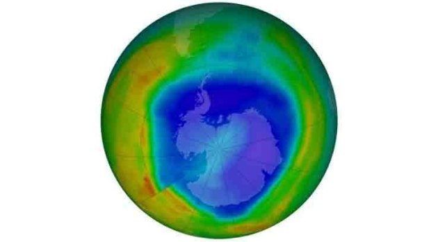 Ozone conditions as of September 7, 2014.