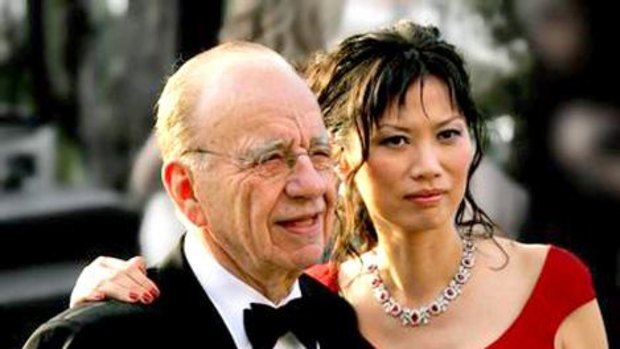 Rupert Murdoch and Wendi Deng.