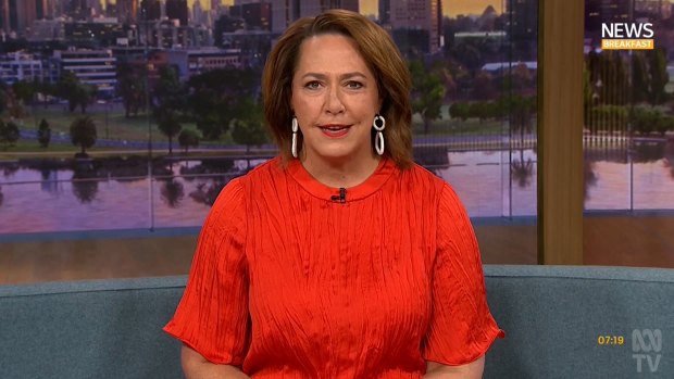 I am angry: ABC presenter