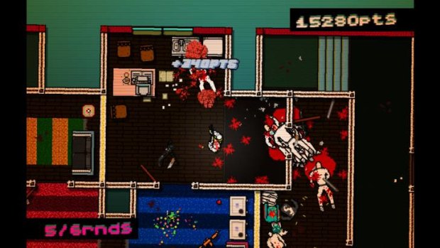 Hotline Miami is fast, bloody, and nasty, but beneath the carnage are clever design and interesting concepts.