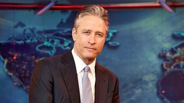 Trump takedown: <i>The Daily Show</i> host Jon Stewart.