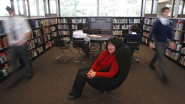 "I don't think teacher librarians are in an extinction phase" ... June Wall, treasurer of the Australian School Library Association.