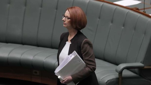 Prime Minister Julia Gillard has been urged by Labor caucus to tackle the success of Tony Abbott's "Stop the Boats" slogan.