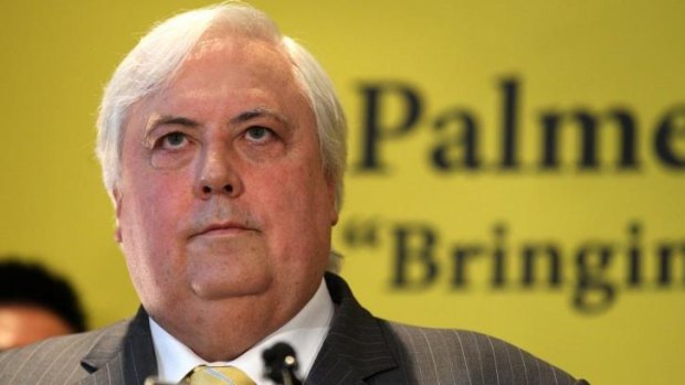 Palmer United Party leader Clive Palmer.