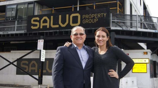 Mario Salvo's daughter Christina will join him in Salvo Property Group.