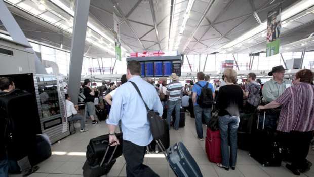 Bottoms up ... international passengers may need to drink a probiotic sachet upon arrival into Australia if gastroenerologist Thomas Brody's proposal is accepted.