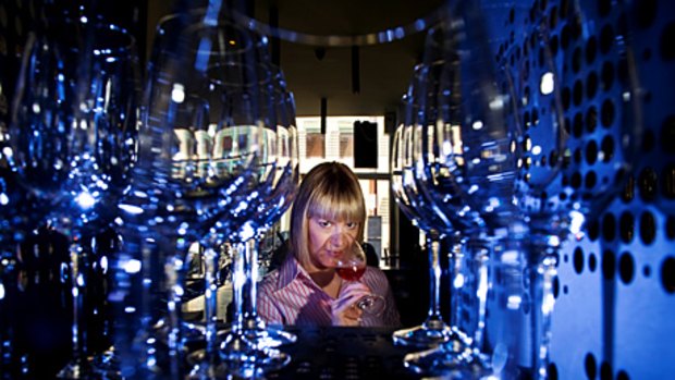 Sommelier Sally Humble in Melbourne's Cutler & Co: more women are choosing wine service as a career path.