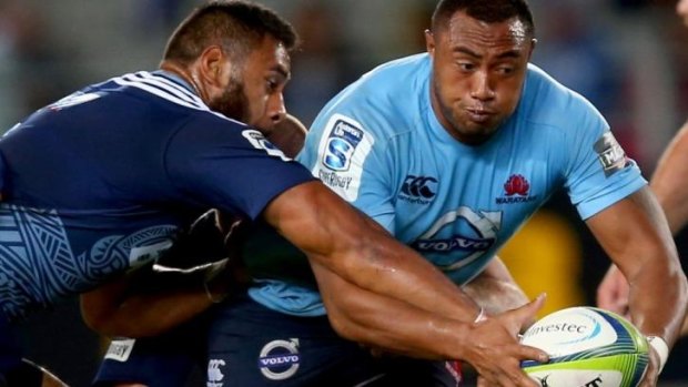 Offloaditis: The Waratahs threw away a lot of possession in attack, which cost them heavily against the Blues.