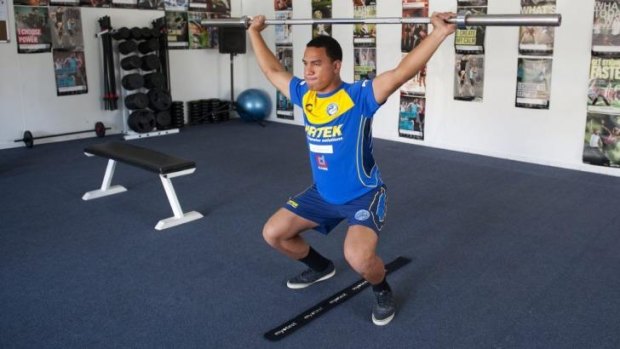 William Hopoate working out during his Mormon missionary in Queensland.