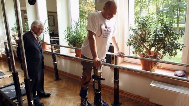 This 38-year-old Bulgarian patient, who suffered his injury in 2010, is believed to be the first person in the world to recover from the complete severing of the spinal nerves. 