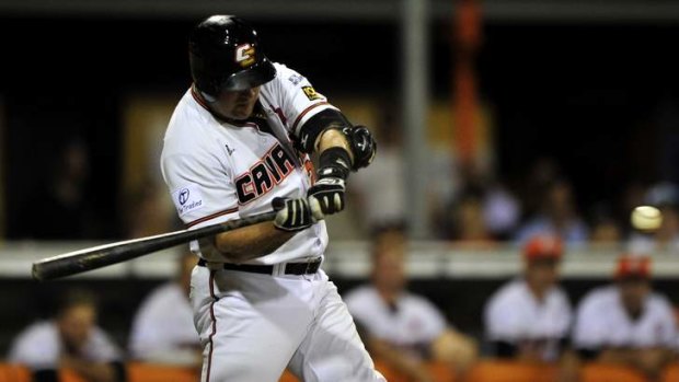 Canberra Cavalry player Michael Wells.