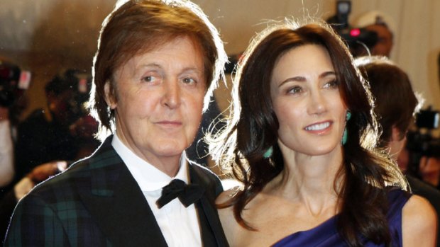 Marriage... it will be McCartney's third.