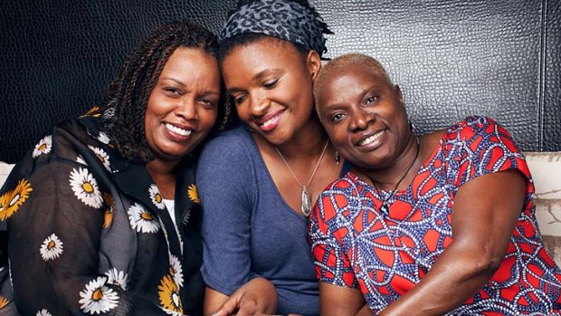 Power-packed tribute to great women &#8230; from left, Dianne Reeves, Lizz Wright and Angelique Kidjo join forces in Sing the Truth at the State Theatre on Monday.