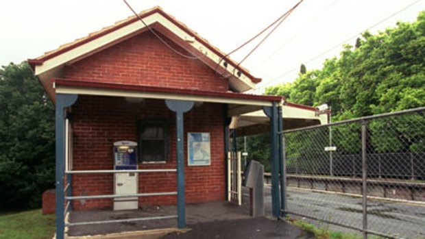 Rushall station, scene of this morning's explosion.