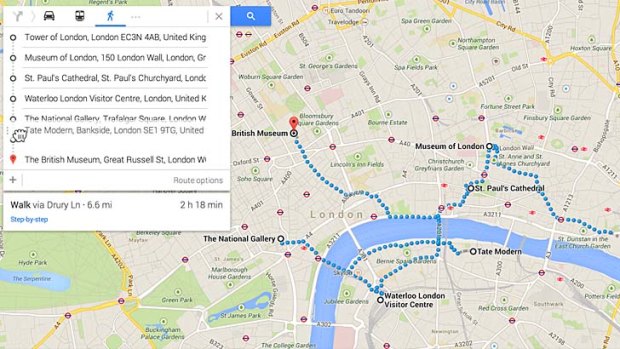 Google Maps now has directions for multiple destinations.