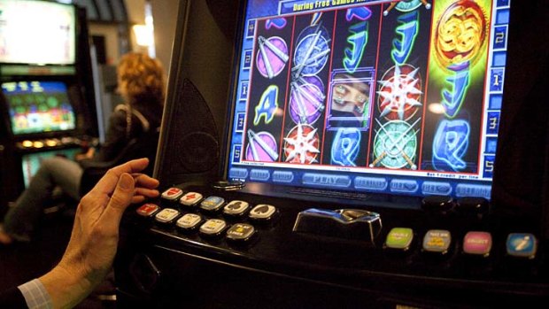 Money rolling in: Half of the nation's poker machines are in New South Wales.
