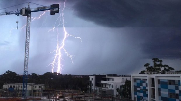 Marco Teixeira captured this photo of lightning in Rivervale.