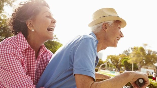 Physical activity is one of the keys to a sprightly old age.
